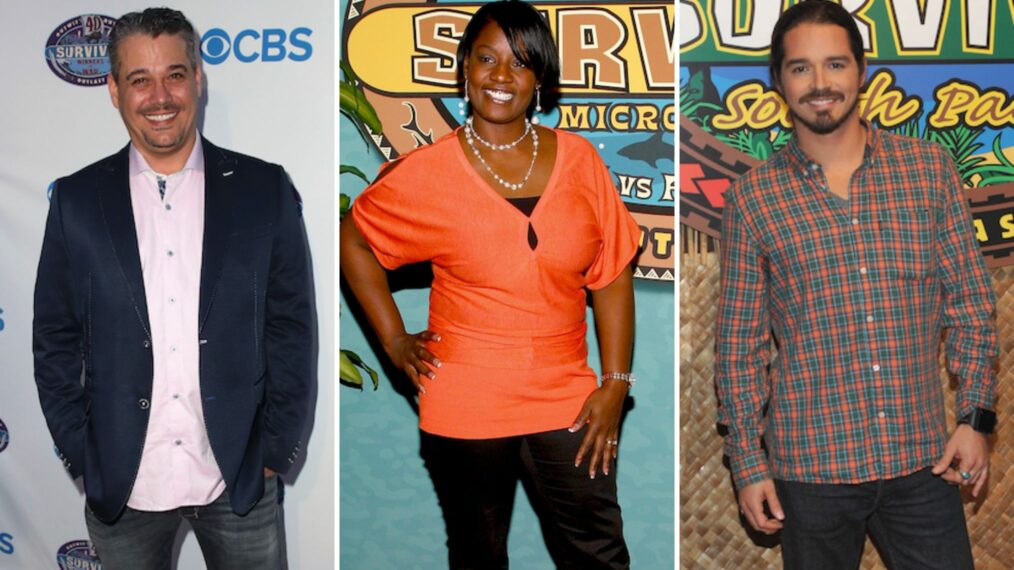 Rob Mariano attends attends the premiere of CBS' 'Survivor' 20th Season at ArcLight Cinerama Dome, Cirie Fields attends the Survivor: Micronesia Finale and Reunion Show, Ozzy Lusth poses at the CBS' 'Survivor: South Pacific' Finale & Reunion