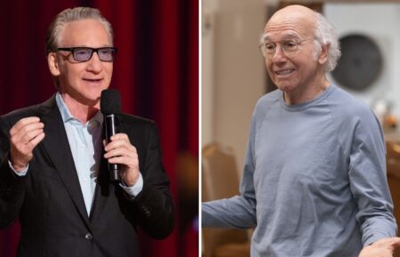Bill Maher and Larry David