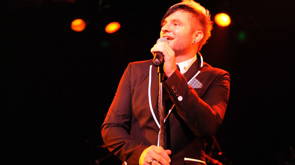 American Idol Season 6 runner up Blake Lewis performs during his Official CD Release Party at The Roxy Theatre