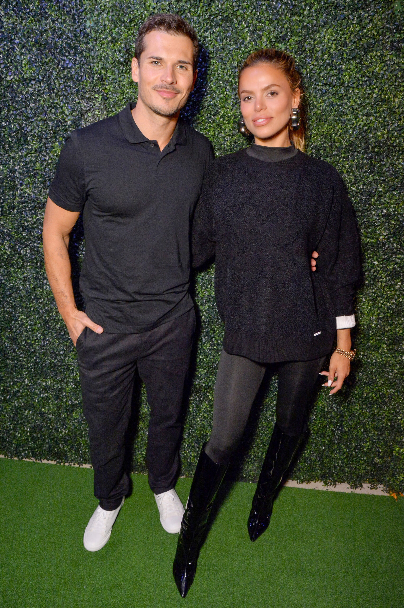 Brooks Nader and Gleb Savchenko at PXG San Diego Grand Opening