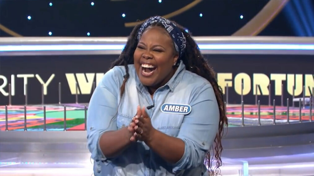 Amber Riley on 'Celebrity Wheel of Fortune'
