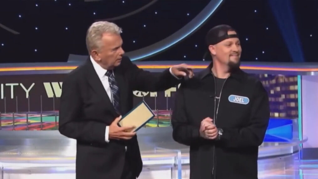 Pat Sajak and Joel Madden on 'Celebrity Wheel of Fortune'