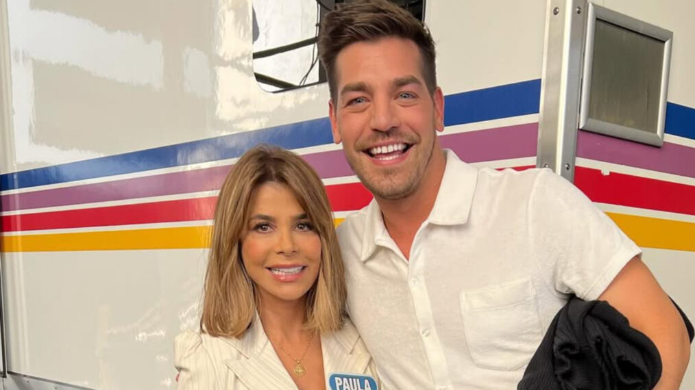 Paula Abdul and Matt Rogers of 'Celebrity Wheel of Fortune'