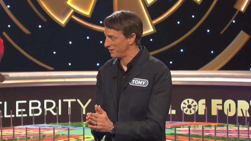 Tony Hawk on 'Celebrity Wheel of Fortune'