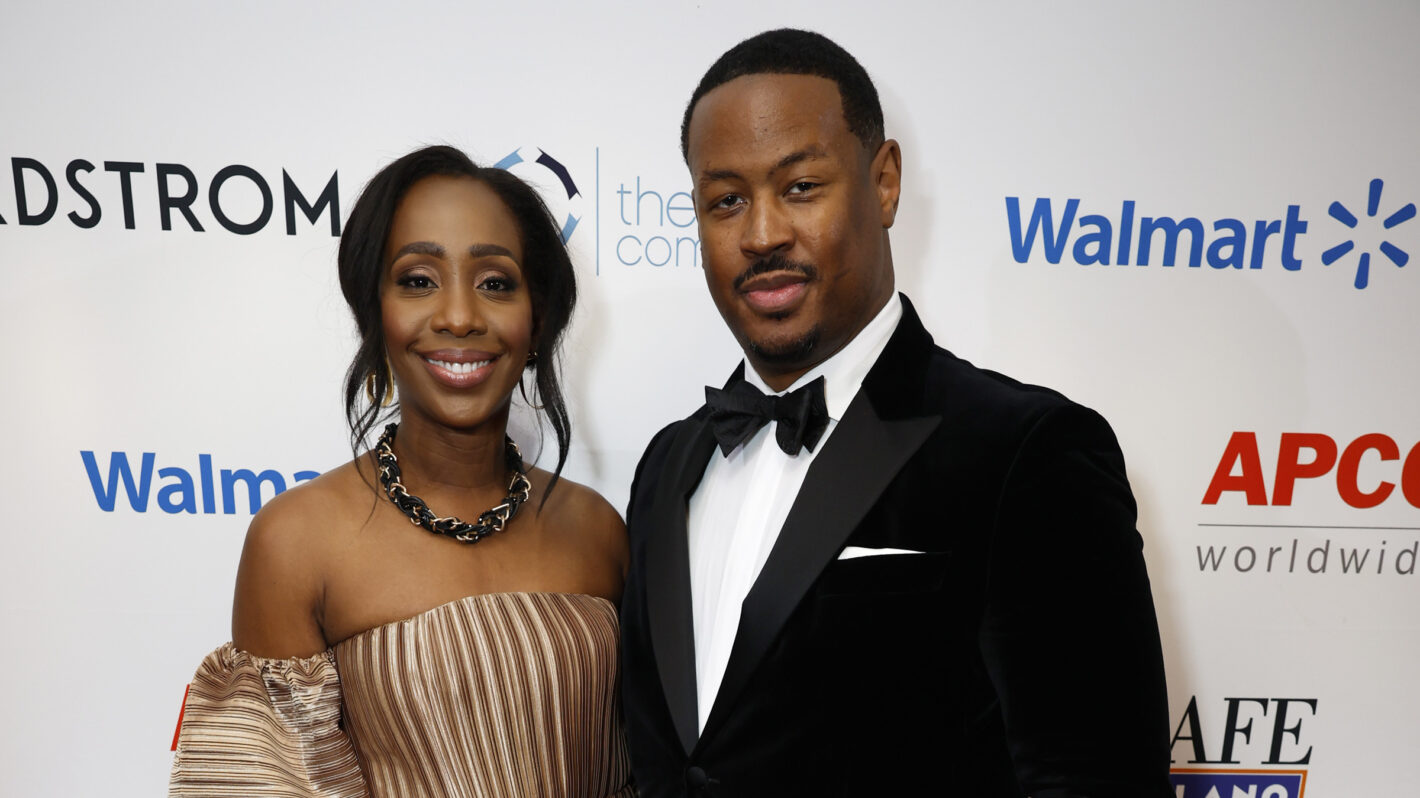 Abby Phillip and Marcus Richardson attend the Dionne Warwick Gala for Bowie State University