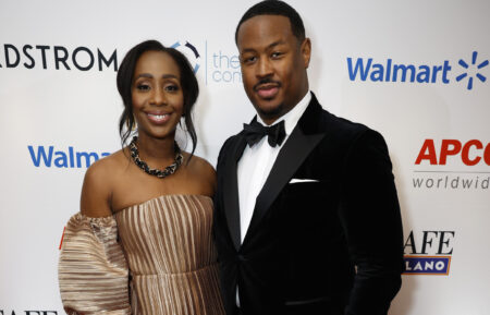 Abby Phillip and Marcus Richardson attend the Dionne Warwick Gala for Bowie State University