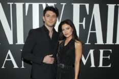 Colin Woodell and Danielle Campbell attend Vanity Fair and Lancôme Celebrate The Future Of Hollywood, at Mother Wolf, on March 24, 2022 in Los Angeles, California.