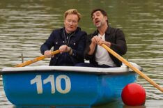 Conan O'Brien and Javier Bardem in 'Conan O'Brien Must Go' Season 2