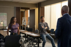 Amber Oliveras (Jessica Camacho) and Mark Meachum (Jensen Ackles) in 'Countdown'