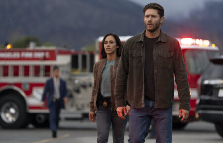 Amber Oliveras (Jessica Camacho) and Mark Meachum (Jensen Ackles) in 'Countdown'