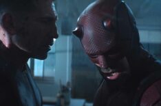 Jon Bernthal and Charlie Cox in 'Daredevil: Born Again'