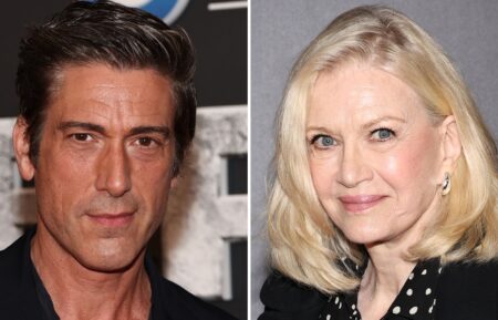 David Muir and Diane Sawyer