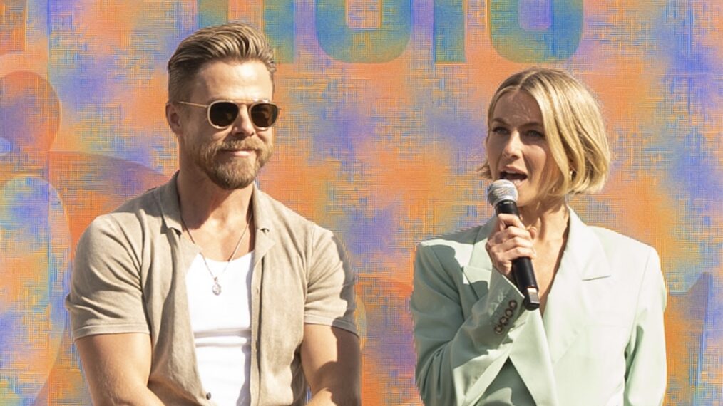 Derek Hough and Julianne Hough — Hulu's Get Real Event