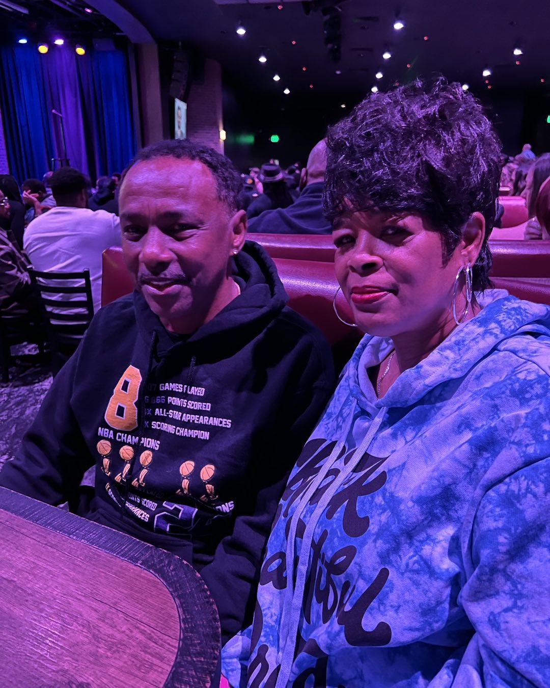 Diedra Wayans with Husband Gregory Benson