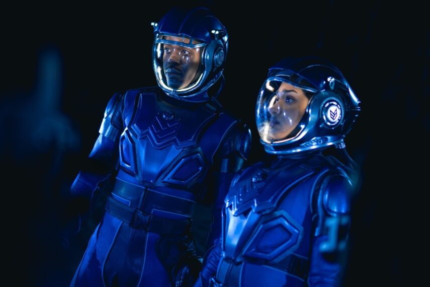 Ncuti Gatwa as the Doctor and Varada Sethu as Belinda Chandra — 'Doctor Who' Season 2 Episode 3