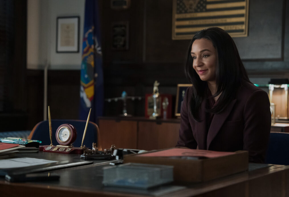 Carra Patterson as Kaya Blanke in 'Elsbeth' Season 2 Episode 19, 'I've Got a Little List'