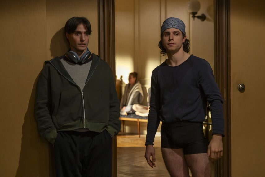 Gideon Glick and Ivan du Pontavice in 'Étoile' Season 1