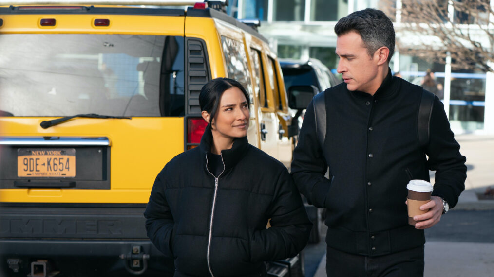 Emily Alabi as Dani Rhodes and John Boyd as Special Agent Stuart Scola — 'FBI' Season 7 Episode 17 