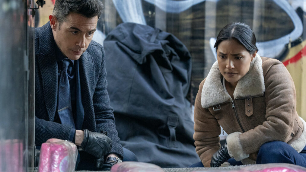 John Boyd as Special Agent Stuart Scola and Emily Alabi as Dani Rhodes — 'FBI' Season 7 Episode 17 