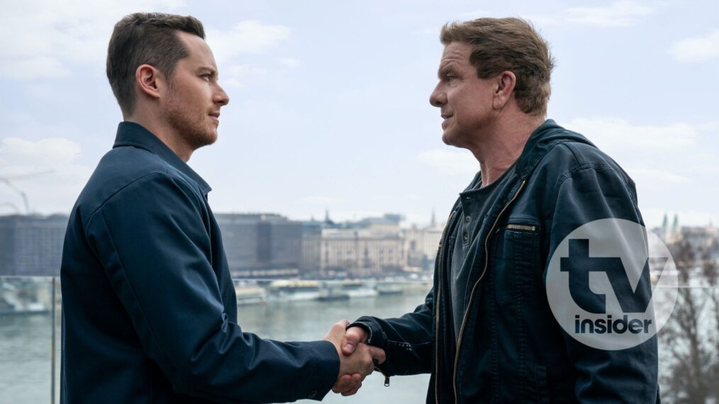 Jesse Lee Soffer as Supervisory Special Agent Wesley 'Wes' Mitchell and Kenny Johnson as Dean Bartlett — 'FBI: International' Season 4 Episode 19 'Flinch Now and It's Over'