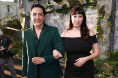 Gabriel Luna and Smaranda Luna attend the Los Angeles premiere of the HBO original series 'The Last of Us' Season 2 at TCL Chinese Theater on March 24, 2025 in Hollywood, California.