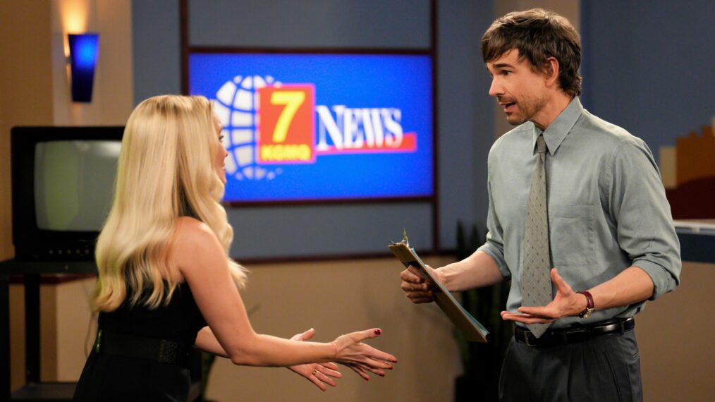 Emily Osment and Christopher Gorham in 'Georgie & Mandy's First Marriage' Season 1 finale