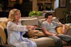 Rachel Bay Jones and Montana Jordan in 'Georgie & Mandy's First Marriage' Season 1 finale