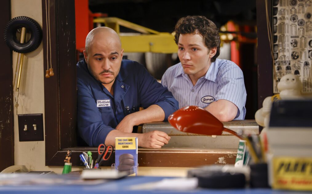 Jessie Prez and Montana Jordan in 'Georgie & Mandy's First Marriage' Season 1 finale
