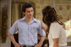 Montana Jordan and Zoe Perry in 'Georgie & Mandy's First Marriage' Season 1 finale
