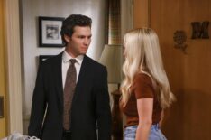 Montana Jordan and Emily Osment in 'Georgie & Mandy's First Marriage' Season 1 finale