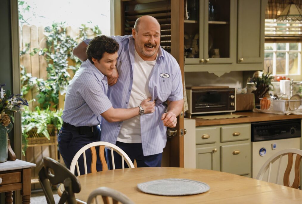 Montana Jordan and Will Sasso in 'Georgie & Mandy's First Marriage' Season 1 finale