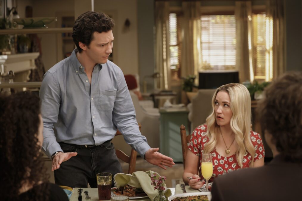 Montana Jordan and Emily Osment in 'Georgie & Mandy's First Marriage' Season 1