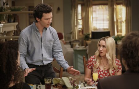 Montana Jordan and Emily Osment in 'Georgie & Mandy's First Marriage' Season 1