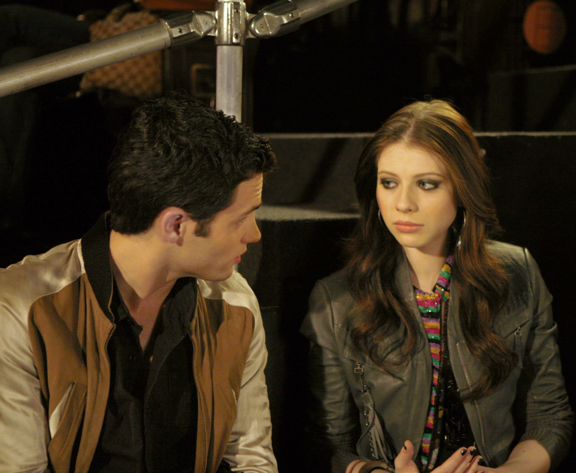 Penn Badgley, Michelle Trachtenberg, 'Women on The Verge', Gossip Girl