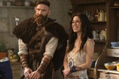 Devan Chandler Long and Sheila Carrasco in 'Ghosts' Season 4
