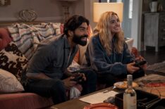 Raymond Ablack as Joe, Brianne Howey as Georgia Miller in 'Ginny & Georgia' Season 3