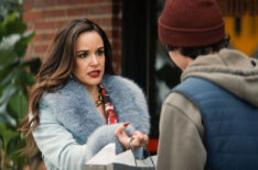Melissa Fumero as Birdie in 'Grosse Pointe Garden Society' Season 1 Episode 10