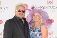 TV personality Guy Fieri and wife Lori Fieri attend the 137th Kentucky Derby
