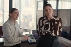 Robby Hoffman and Megan Stalter in 'Hacks' Season 4
