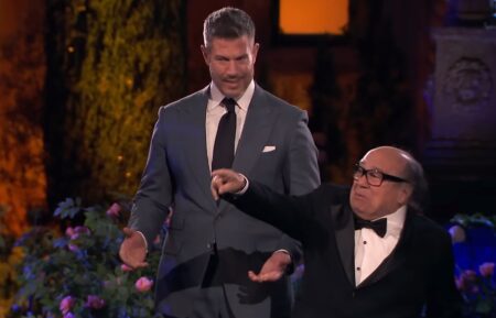 Jesse Palmer and Danny DeVito for 'It's Always Sunny in Philadelphia' Season 17