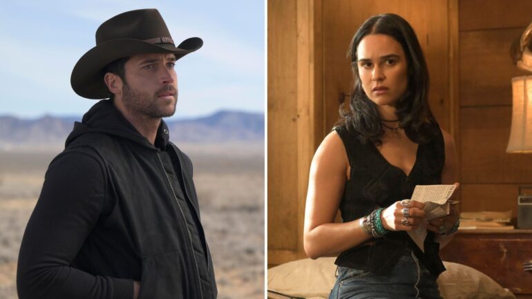 Jack Schumacher and Marianly Tejada in 'Ransom Canyon' Season 1