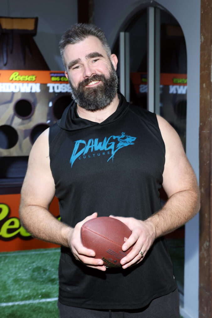 Jason Kelce attends Wondery x The New Heights House Party Hosted