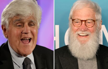 Jay Leno and David Letterman
