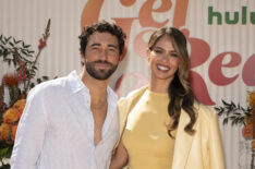 Joey Graziadei and Kelsey Anderson at Hulu’s Get Real House