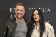 Josh Duhamel and Audra Mari attend the Los Angeles premiere of 'Palm Trees and Power Lines'