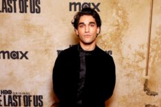 Josh Heuston attends 'The Last Of Us' Season 2 - Australian Premiere at the State Theatre on April 02, 2025 in Sydney, Australia.