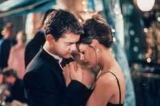 Joshua Jackson, Katie Holmes on Dawson's Creek