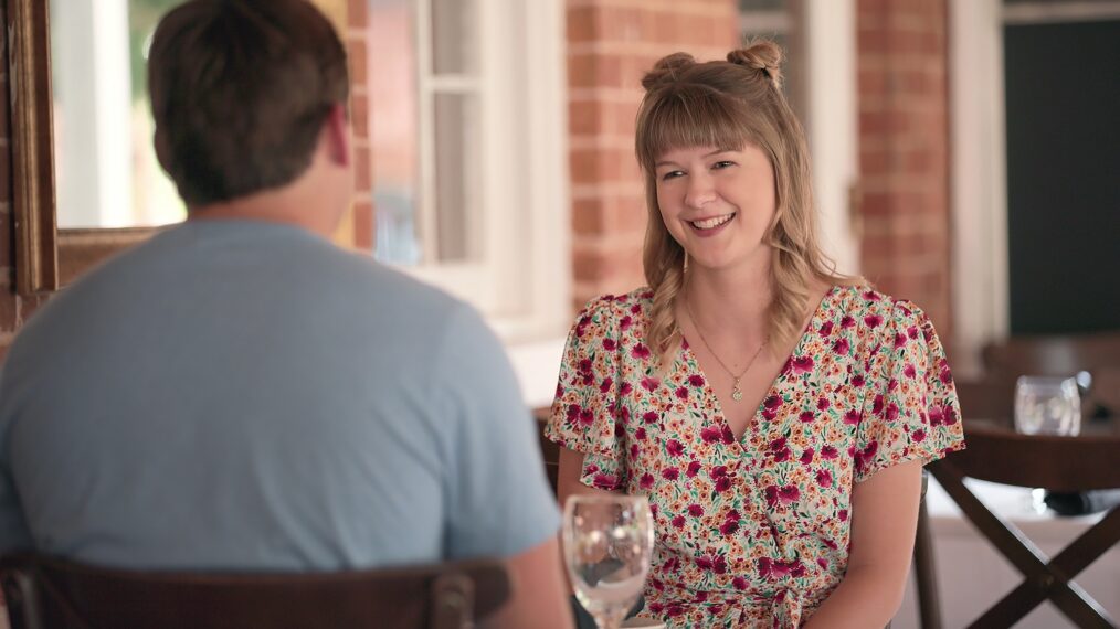 Peter and Kaelynn in episode 5 of Love on the Spectrum