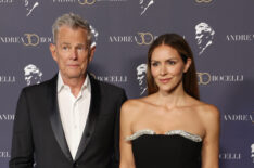 David Foster and Katharine McPhee attend the 'Andrea Bocelli 30: The Celebration'