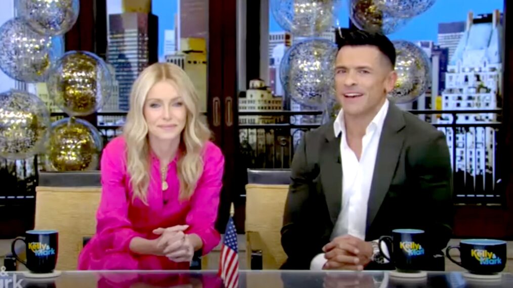 Kelly Ripa and Mark Consuelos